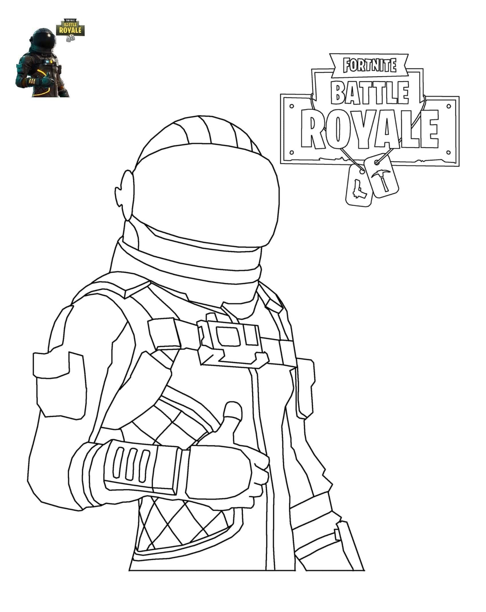 Dibujos De Fortnite Para Colorear E Imprimir - Reverasite