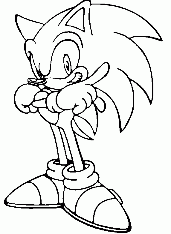Dibujos de Sonic Para Colorear - Dibujos Para Colorear 