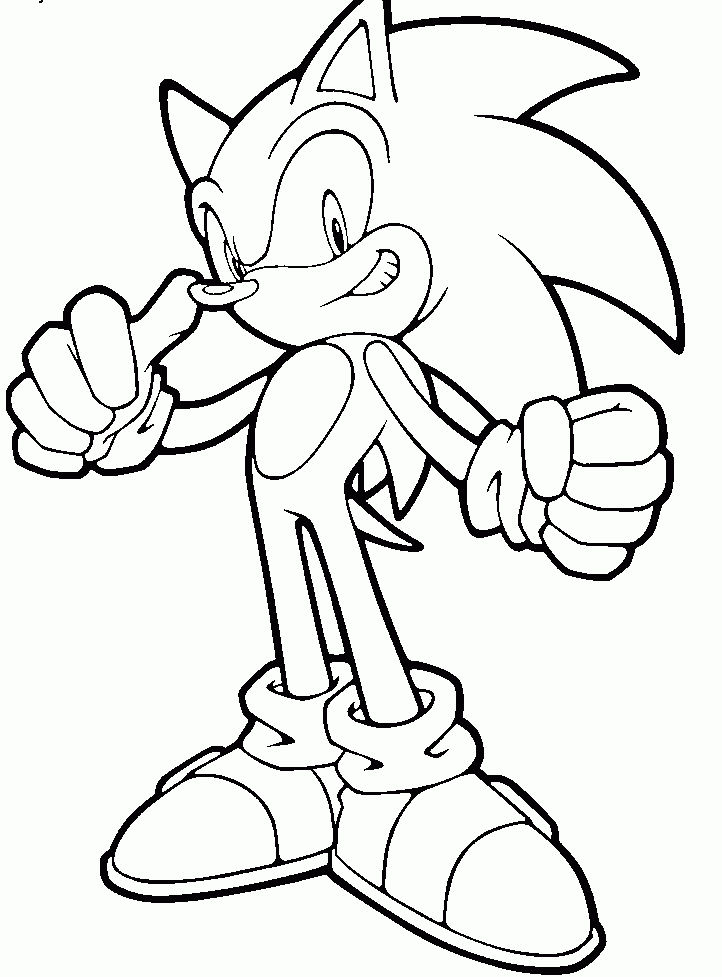 Dibujos De Sonic Para Colorear Dibujos Para Colorear