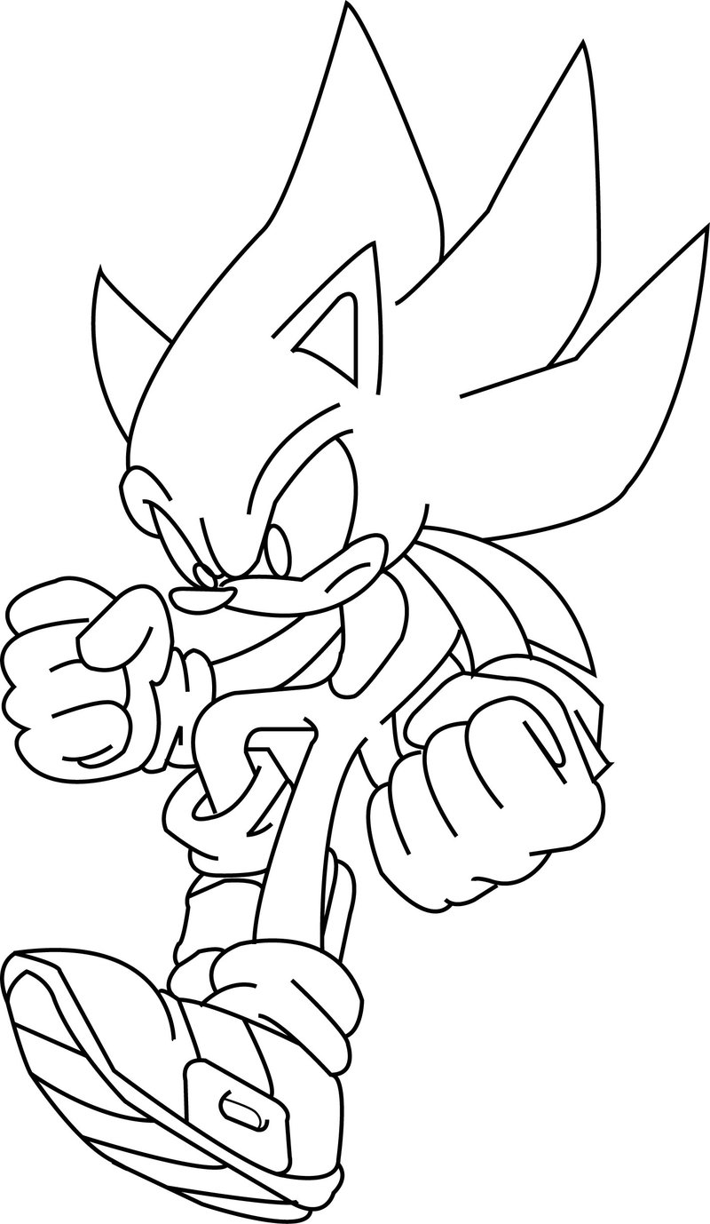 Dibujos De Sonic Para Colorear Dibujos Para Colorear